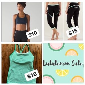 LULULEMON SALE!!!!!